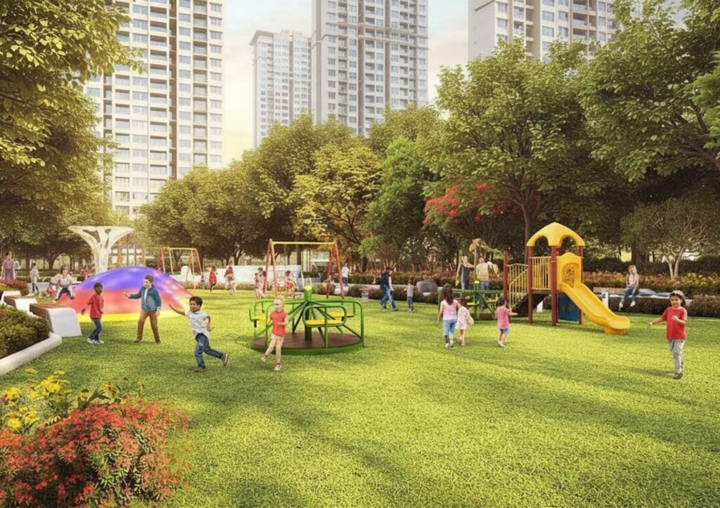 Khu vui chơi trẻ em Vinhomes Cao Xà Lá (Vinhomes Galaxy) Nguyễn Trãi – Tiện ích giải trí sáng tạo, an toàn và hiện đại, nâng cao trải nghiệm sống cho cư dân nhí.