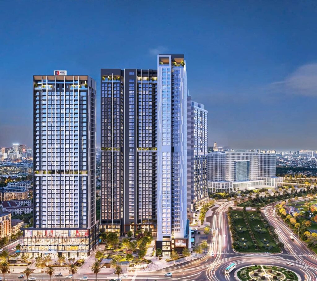 Phối cảnh tổng quan dự án Vinhomes Cao Xà Lá Nguyễn Trãi tại Bắc Ninh – Khu đô thị hiện đại với thiết kế sang trọng, không gian sống xanh, tiện ích đẳng cấp và môi trường cư dân văn minh.