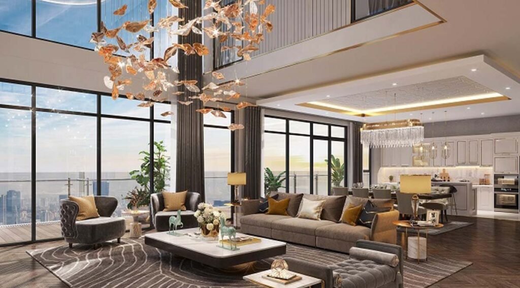 Thiết kế căn hộ Duplex Vinhomes Cao Xà Lá (Vinhomes Galaxy) Nguyễn Trãi Hà Nội – không gian thông tầng sang trọng, thiết kế hiện đại, tiện ích cao cấp, lựa chọn lý tưởng cho giới thượng lưu an cư và đầu tư